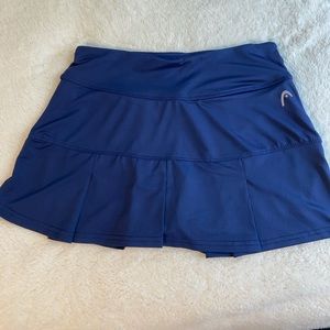 Navy blue athletic/tennis skirt